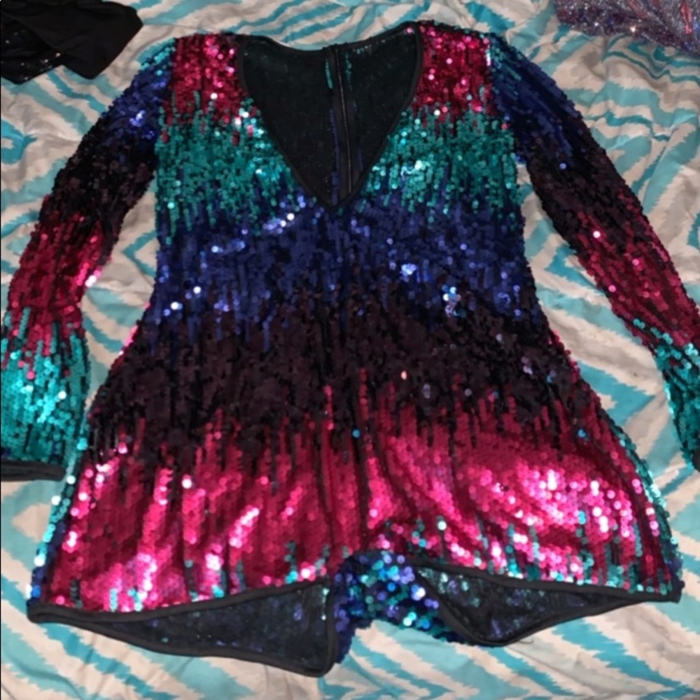colorful romper